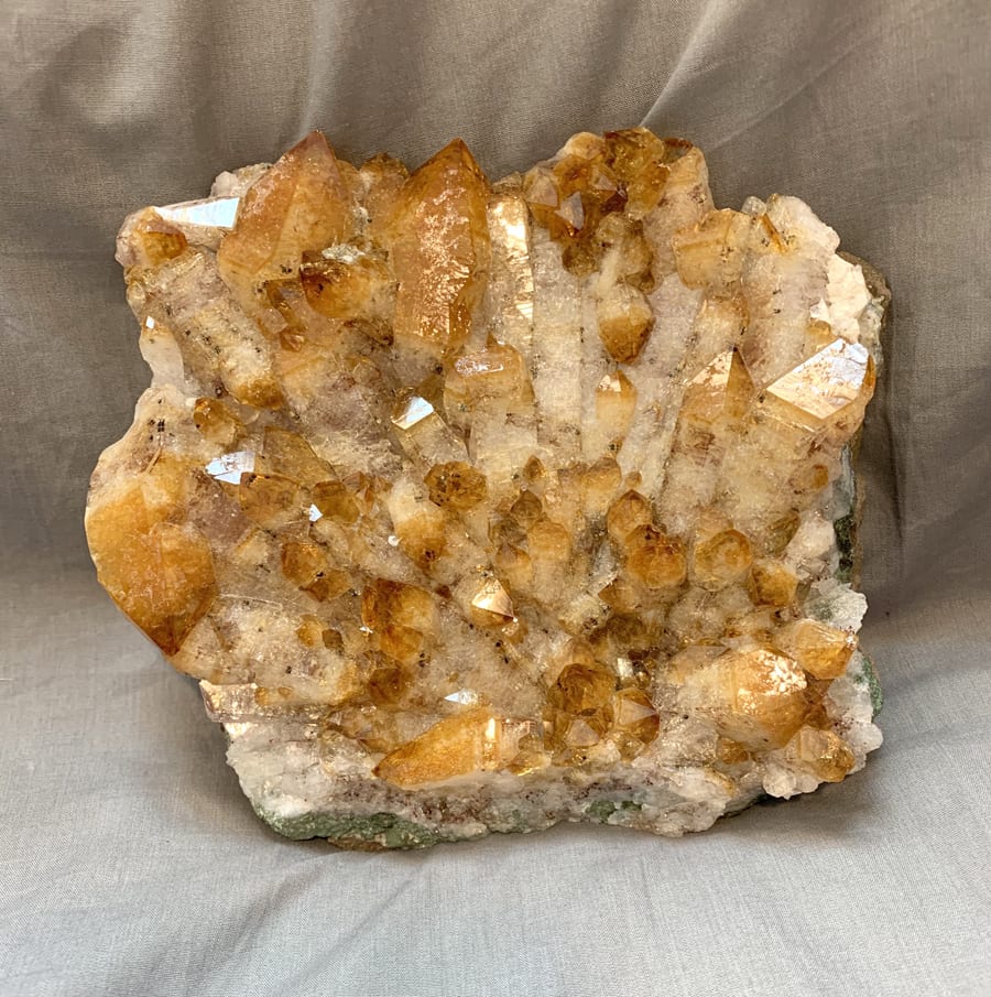 orange citrine